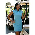 Green Tee Women's Blue Maiden Classic Polo Dress