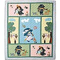 Doll-theme Twin-size Quilt