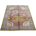 Indo Tibetan Brown/ Grey Rug (8' x 10')