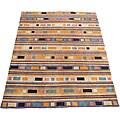 Indo Tibetan Grey/ Beige Rug (8' x 10')