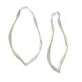 Italian Sterling Silver Twisted Hoop Earrings