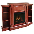 Grenoble Electric Bookcase Fireplace