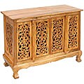 Flowers and Vines Storage Cabinet/ Sideboard Buffet