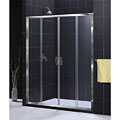 DreamLine Vision Sliding Shower Doors with Tray