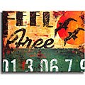 Rodney White 'Feel Free' Canvas Art