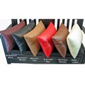 Traditional Rectangular Leather Pillow