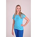 Yogacara Women's Flower Stud T-shirt