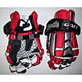 Red Medium DeBeer Gait Chaos Lacrosse Gloves