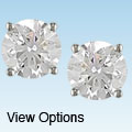 14k Gold 1 1/2ct TDW Round Traditional Diamond Stud Earrings (H-I, I1-I2)