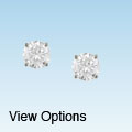 14k Gold 1/3ct TDW Traditional Round Diamond Stud Earring (H-I, I1-I2)