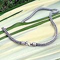 Sterling Silver 'Fire Dance' Necklace (Thailand)