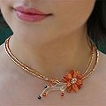 Carnelian 'Early Morning' Choker (Thailand)