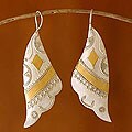 14k Gold and Silver 'Balinese Princess' Earrings (Indonesia)