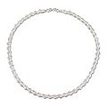 Silver 'Zigzag Lace' Choker (Peru)