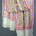Wool 'Kashmir Bouquet' Shawl (India)