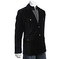 Ibiza Men's 2-button Soft Cotton Velvet Blazer