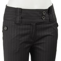 Essentials by A.B.S Women's Pinstripe Pants