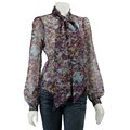 Essentials by A.B.S Women's Bow Tie Shirt