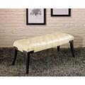 Newport Leather Bench