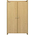 Ameri 4-shelf Maple Dresser with Doors