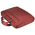 Pinder Bags THIN XS Wide Burgundy Laptop Sleeve