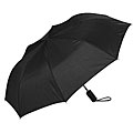 RainWorthy Black Compact Umbrellas (Case of 20)