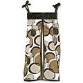 Geo Brown Diaper Stacker