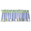 Trend Lab Patchwork Blue and Sage Window Valance