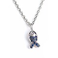 Chopard 18k White Gold Sapphire Girls' Fish Necklace