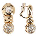Chopard 18k Gold 2 1/3ct TDW Diamond Earrings (E, VVS1)
