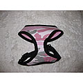 JLT Pets Pink Camo Denim Pet Harness