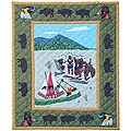 Native American Dancers Throw Blanket