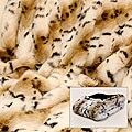 Lynx Faux Fur 58x60 Throw