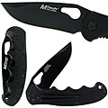 The Invader Black Stealth Tactical Folding Knife