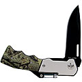 Spring Assisted 5-inch Pocket Knife with LED Light
