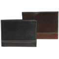 Perry Ellis Men's Italian Leather Bi-fold Wallet