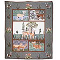 White Tail Deer Throw Blanket