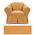 Brushed Dijon Chair Slipcover
