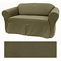 Twill Sage Chair Slipcover