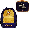 Minnesota Vikings Backpack/ Lunchbox Combo