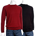 Angelo Gianni Men's Merino Wool Crewneck Sweater