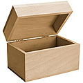 Basswood Hinged Recipe Box