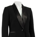 Jones New York Women's Black 2-piece Pant Suit