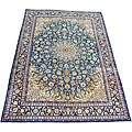 Persian Isfahan Blue/ Navy Rug (11' x 16'2)
