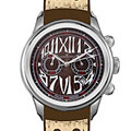 Officina Del Tempo Safi Men's Brown Strap Watch