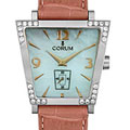 Corum Trapeze Women's Diamond Pink Strap Watch