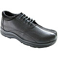 Aetrex Men's Black Walking Orthotic Shoes
