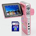 SVP HDDV-3001 D1 2.5-inch CCD Pink Digital Camcorder