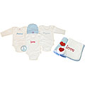 Tadpoles Peace, Love & Happiness 8-piece Layette Set