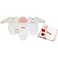 Tadpoles Peace Love and Happiness 8-piece Gift Set
